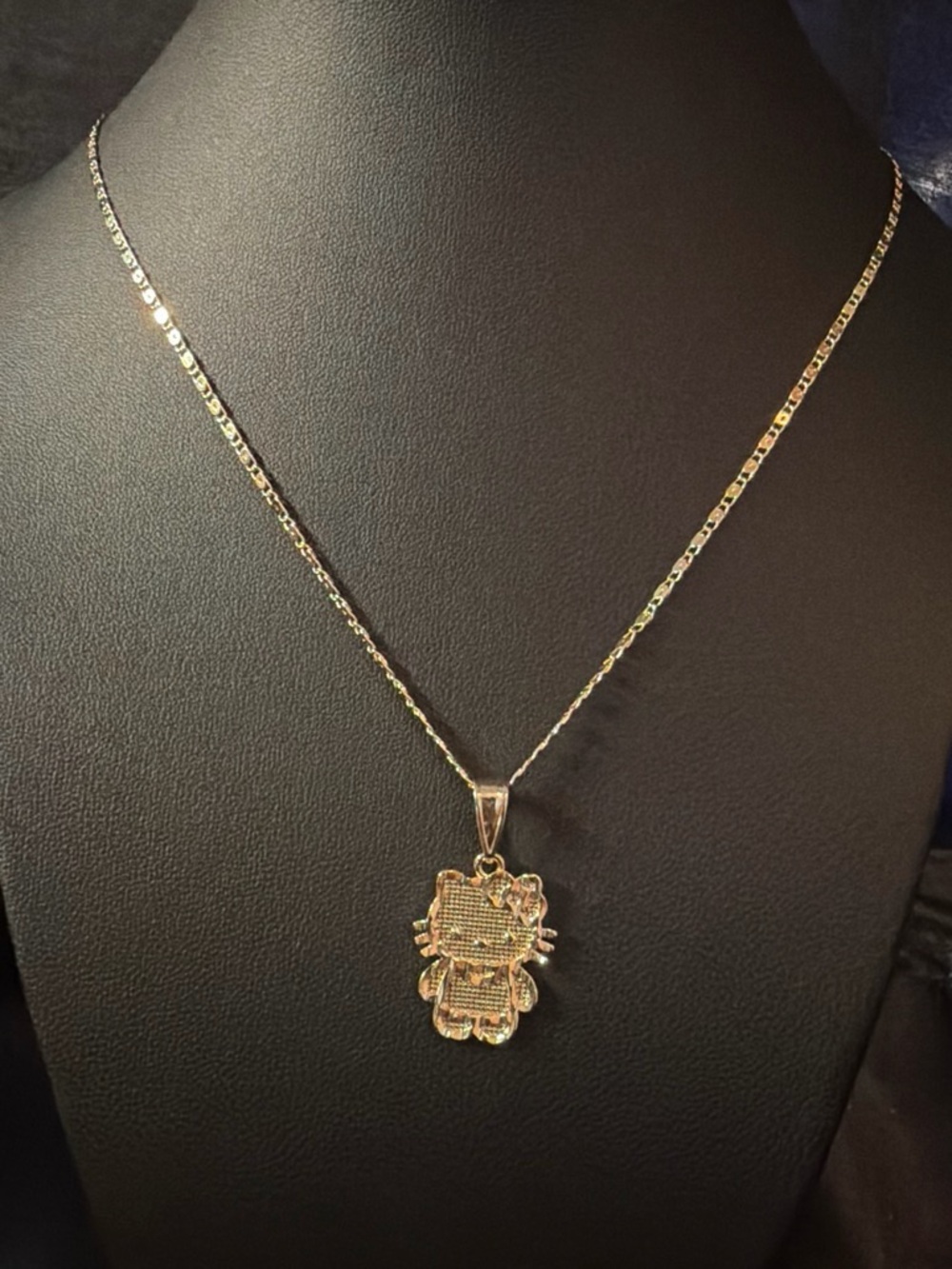 Gold plated Hello Kitty Pendant Necklace - Women's Jewelry